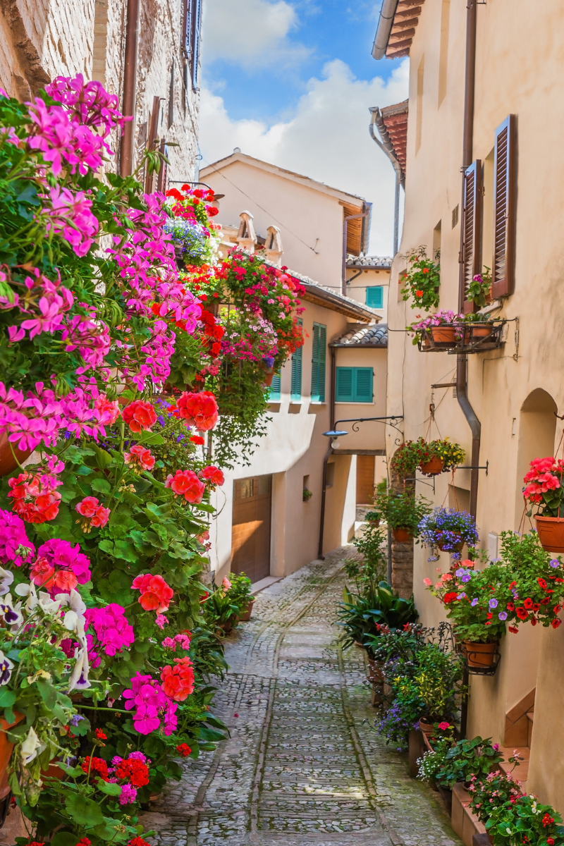 I borghi più belli dell'Umbria in bici